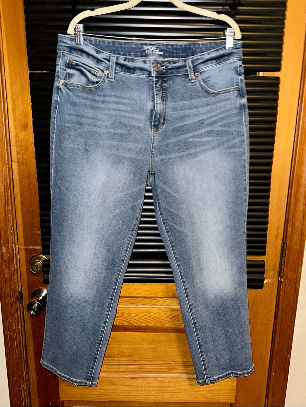 Time and tru straight jeans